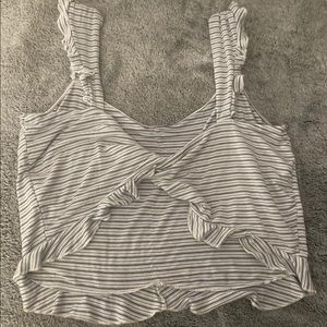 AMERICAN 🦅EAGLE OPEN TWIST-BACK CROP TANK